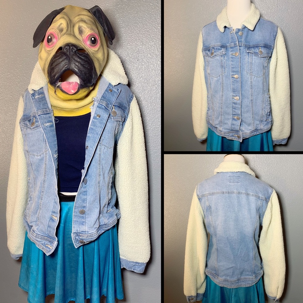 UNIVERSAL THREAD, denim/shearling jacket!!